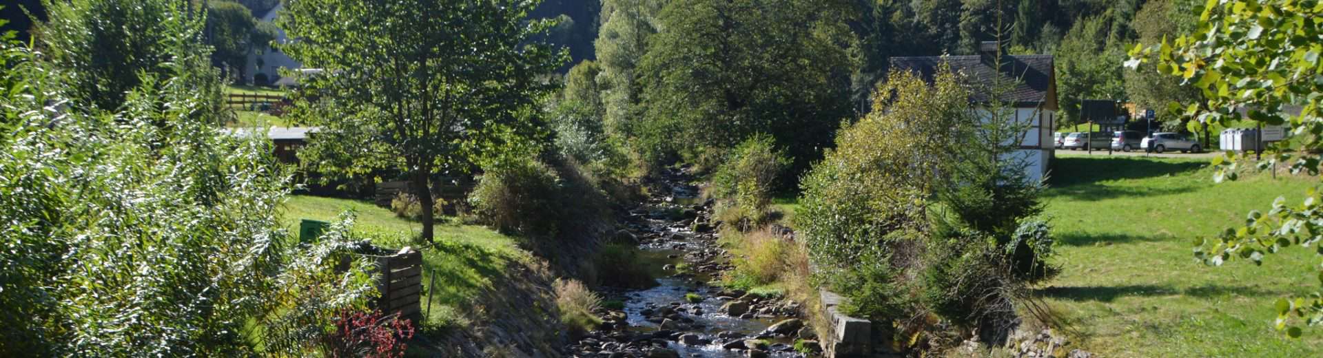 Wandern im Erzgebirge entlang der Pockau
