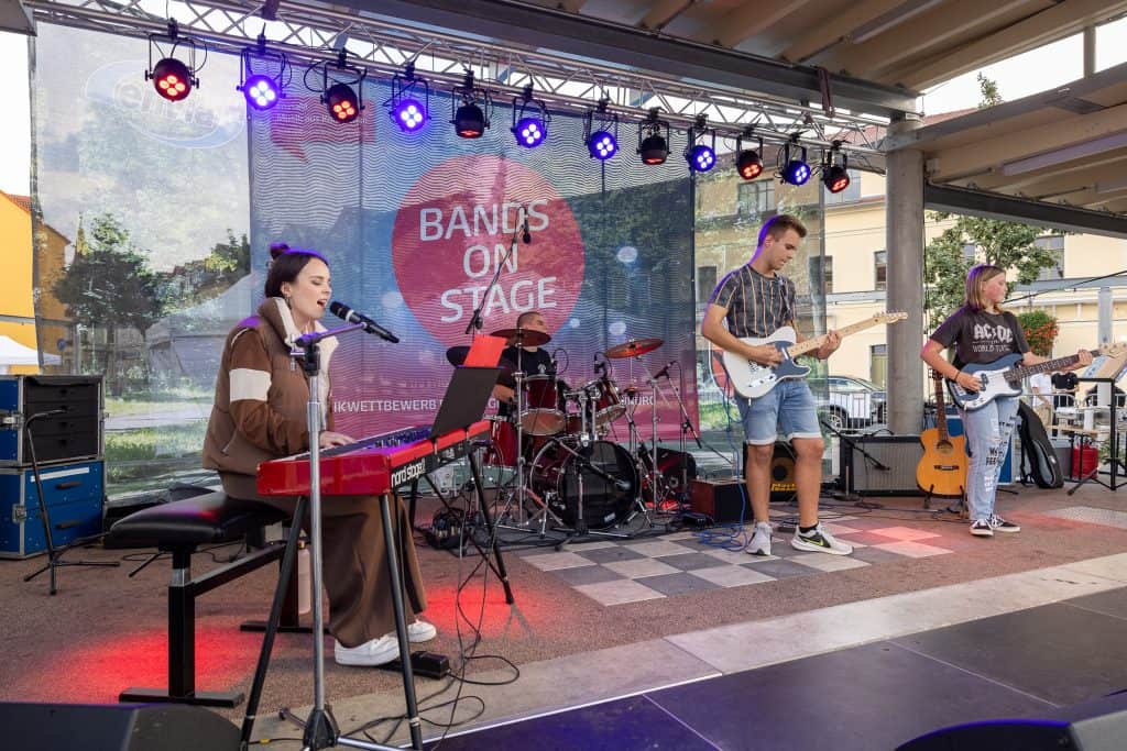 Band High 5 aus Brandenburg beim Landeswettbewerb Musik aus Kommunen