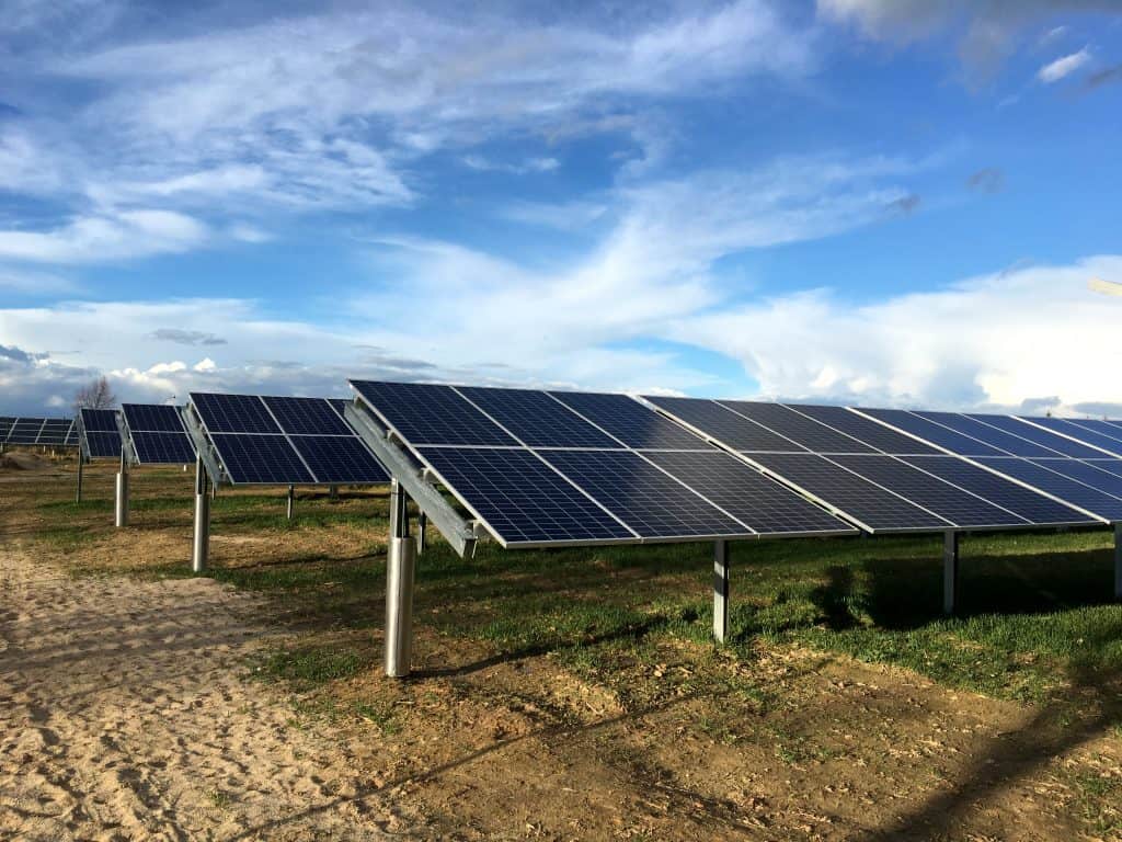 Solarpark der envia THERM