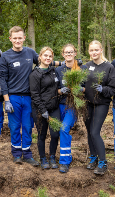 Baumpflanzaktion Falkenberg