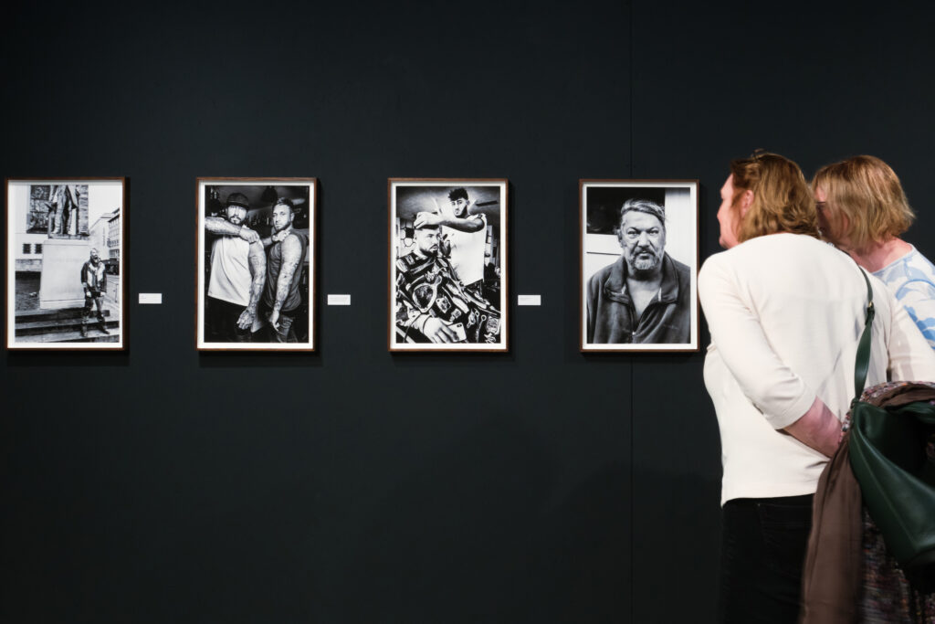 Till Brönner, Ausstellungsansicht Melting Pott, Oelsnitz, Purple Path, Foto: Mark Frost