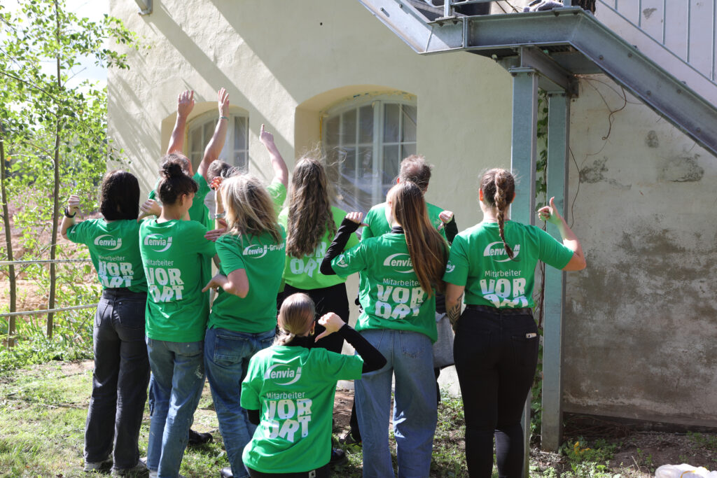 Mitarbeiter vor Ort, Gräfenmühle