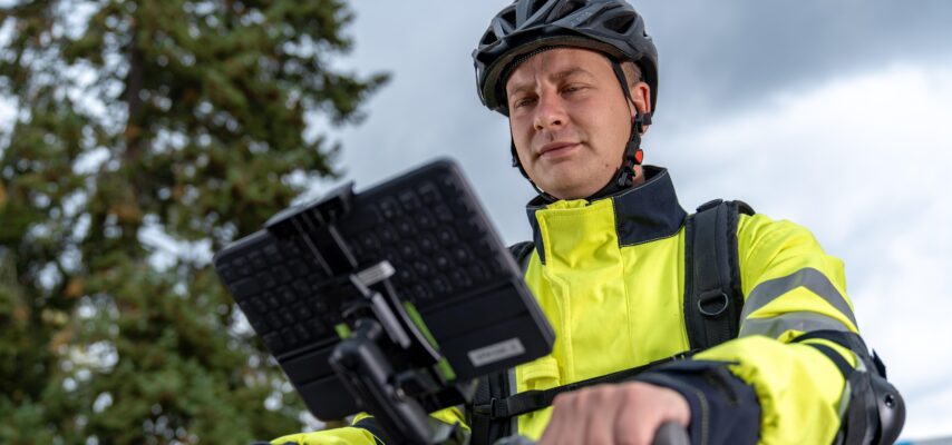 E-Roller zur Erkennung von Gaslecks