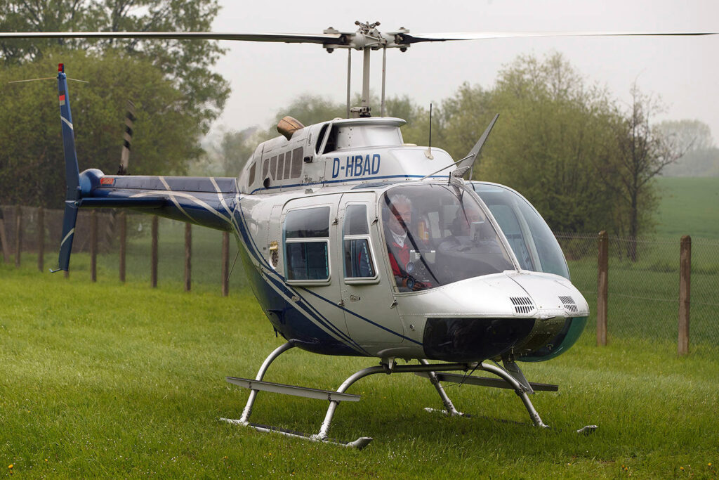 Befliegung Hubschrauber