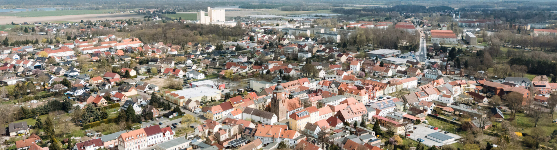 Luftaufnahme von Vetschau